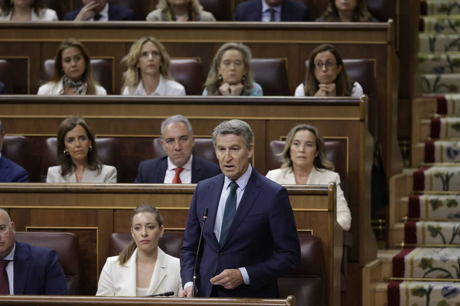 Alberto Núñez Feijóo en el Congreso. / Foto: Congreso de los Diputados
